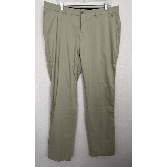 Galvin Green Golf Trouser Pants Tapered Beige Breathable Size 38x34 Waist 38